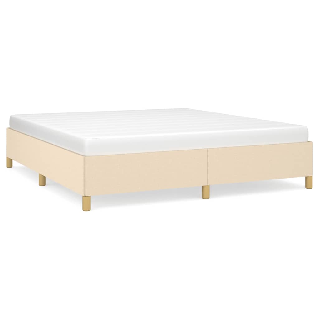 Estructura de cama 160x200 Crema