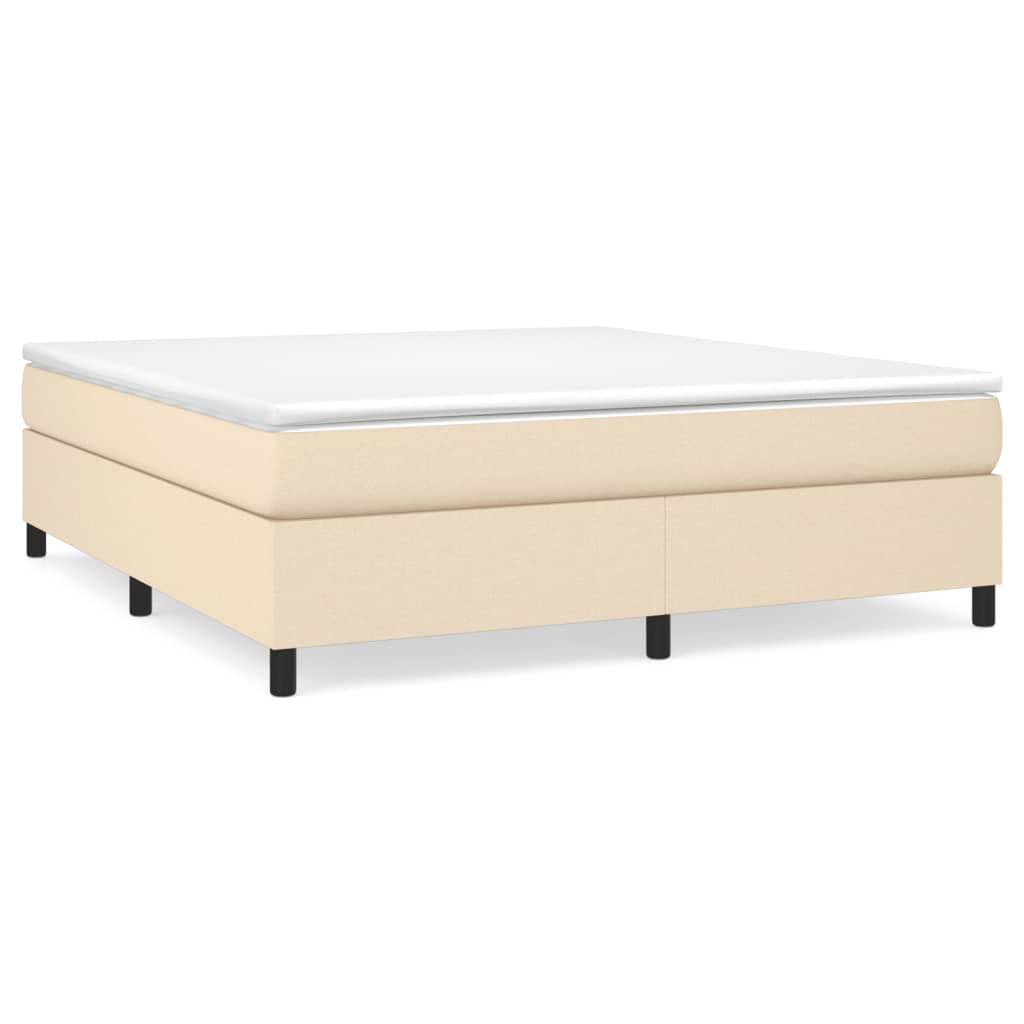 Estructura de cama 160x200 Crema
