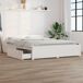 Estructura de cama 140x190 Estructura de cama 140x190 Blanco