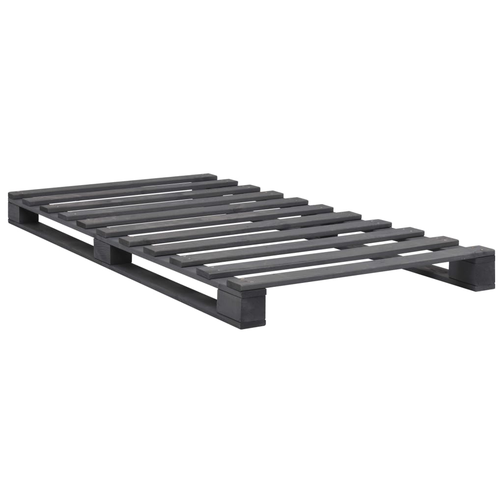 Estructura de cama 90x200 Gris