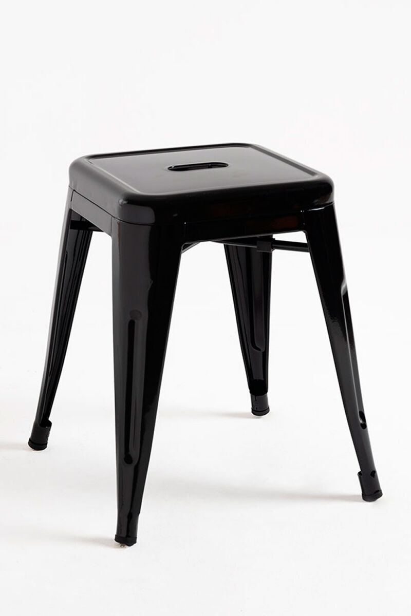 Pack 2 taburetes torix pequeños - negro