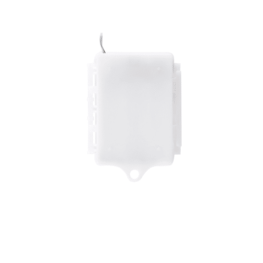 Conjunto de 3 decorações LED para exterior presentes de Natal prateados 25 cm ARNES