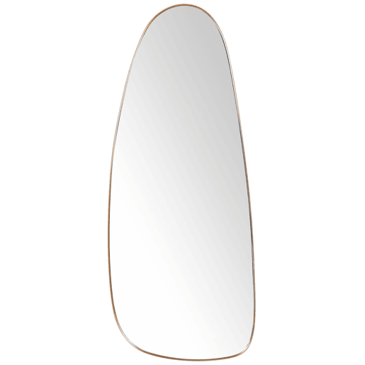Espelho CERGY 39 cm 95 cm Metal Dourado