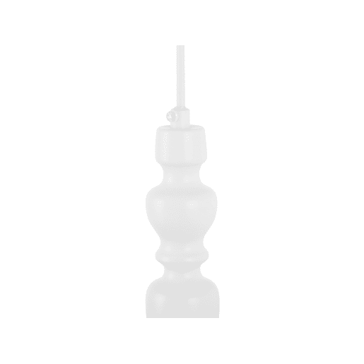 Candeeiro suspenso DRIVA Metal Branco Candeeiro suspenso DRIVA Metal Branco