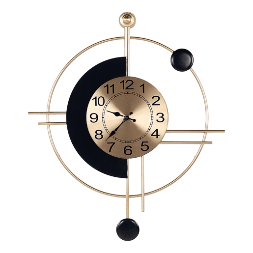 Relógio de parede ALLOGNY 59 cm Metal Dourado