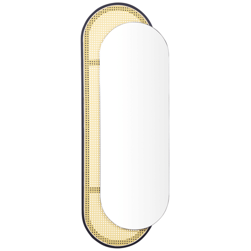 Espelho CREIL 51 cm 143 cm Rattan Natural