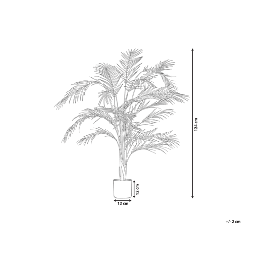 Planta artificial ARECA PALM 124 cm Verde Planta artificial ARECA PALM 124 cm Verde