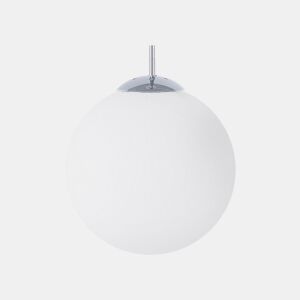 Candeeiro suspenso BARROW S Vidro Branco