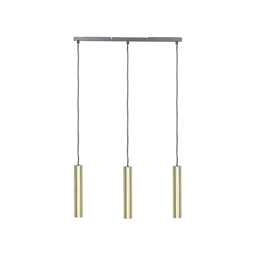 Candeeiro suspenso BROSNA Metal Latão