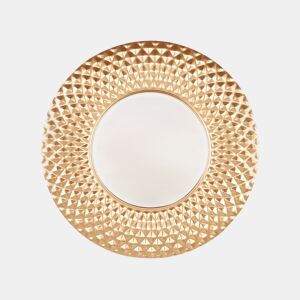 Espelho COMBE 60 cm 60 cm Metal Dourado