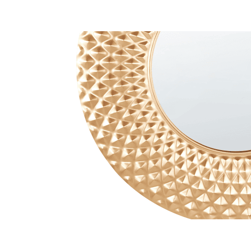 Espelho COMBE 60 cm 60 cm Metal Dourado