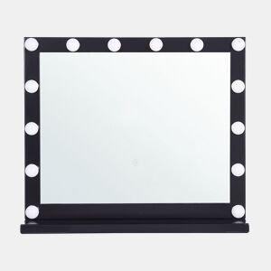 Espelho de toucador LED BEAUVOIR Preto