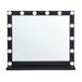 Beliani Espejo de maquillaje BEAUVOIR 60x2 Beliani Espejo de maquillaje BEAUVOIR 60x2 Negro
