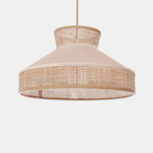 Candeeiro suspenso BATALI Rattan Creme