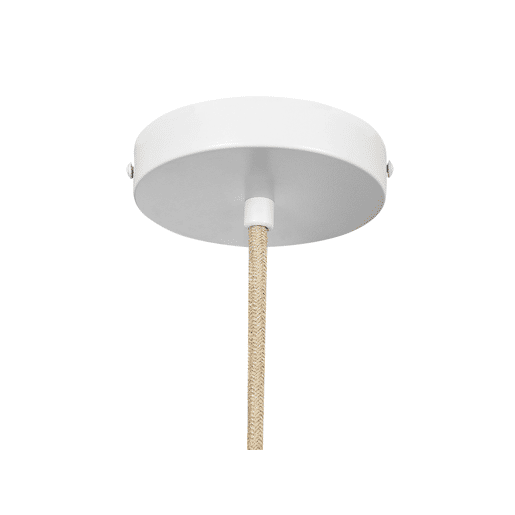 Candeeiro suspenso BATALI Rattan Creme Candeeiro suspenso BATALI Rattan Creme