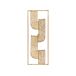 Beliani Decoración de pared THULIUM Beliani Decoración de pared THULIUM Dorado