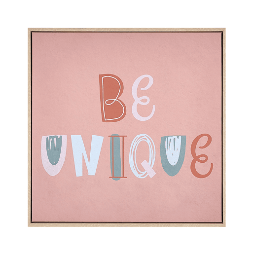 Tela TAURISANO Motivo infantil 63 x 63 cm Rosa