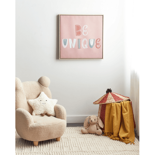 Tela TAURISANO Motivo infantil 63 x 63 cm Rosa