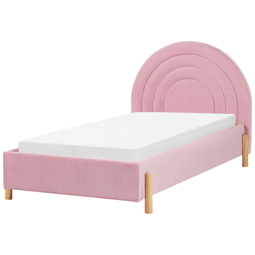 Beliani Cama infantil Veludo ANET
