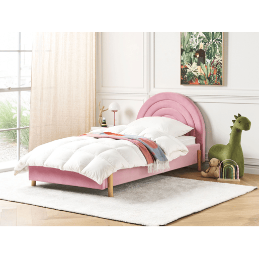 Beliani Cama infantil Veludo ANET