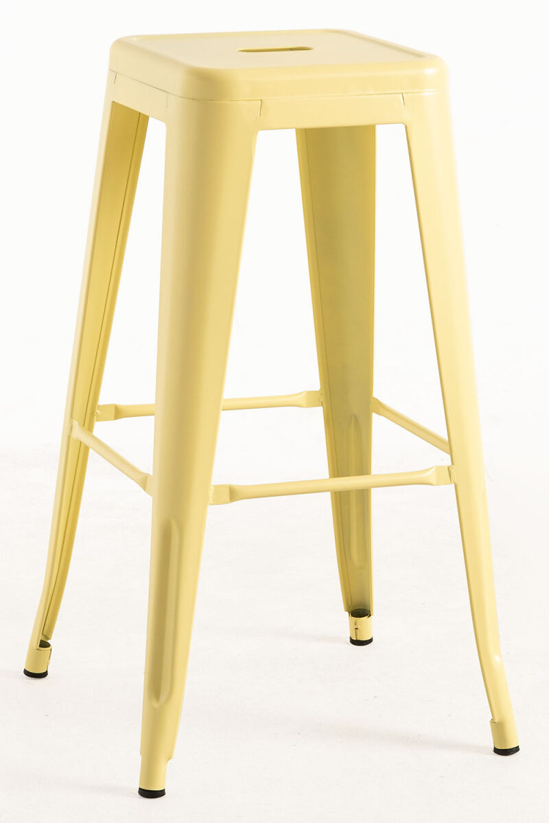 Pack 2 taburetes torix altos - amarillo cuarzo