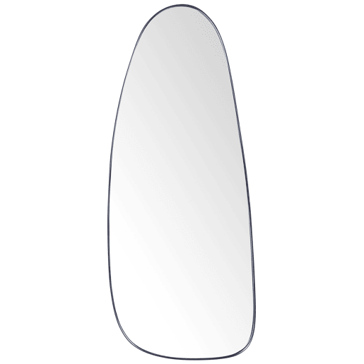 Espelho CERGY 39 cm 95 cm Metal Preto