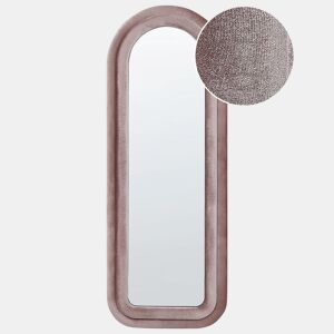 Espelho CULAN 60 cm 160 cm Veludo Rosa