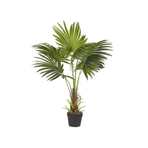 Planta artificial FAN PALM 100 cm Verde