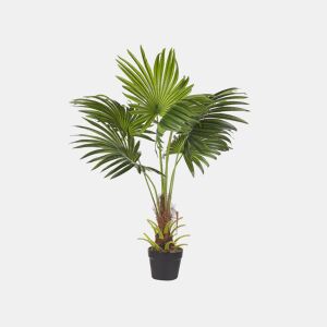Planta artificial FAN PALM 100 cm Verde