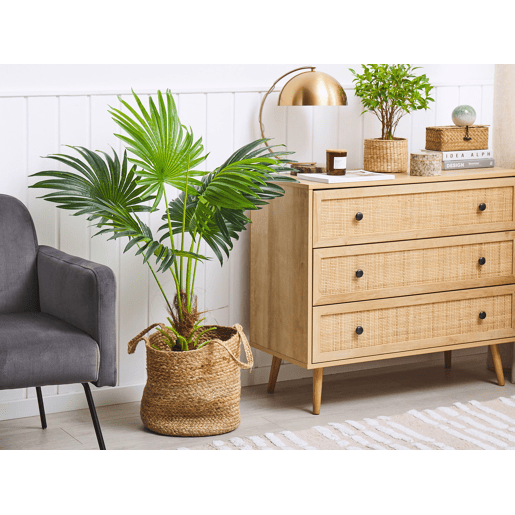 Planta artificial FAN PALM 100 cm Verde