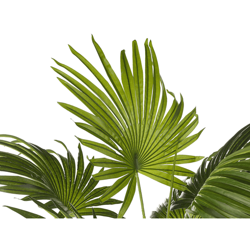 Planta artificial FAN PALM 100 cm Verde
