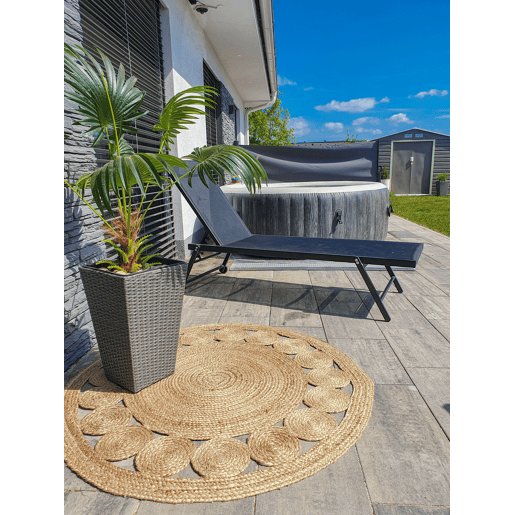 Planta artificial FAN PALM 100 cm Verde
