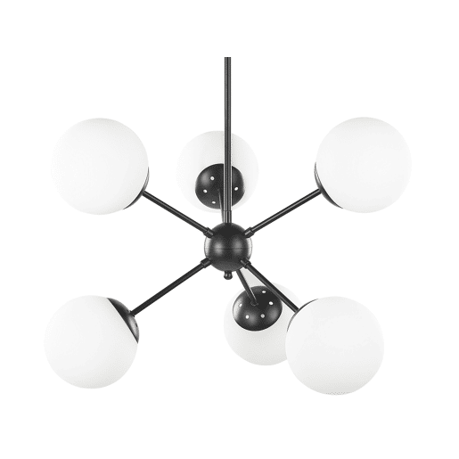 Iluminação de tecto ADAWRO Metal PretoBranco