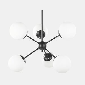 Iluminação de tecto ADAWRO Metal PretoBranco