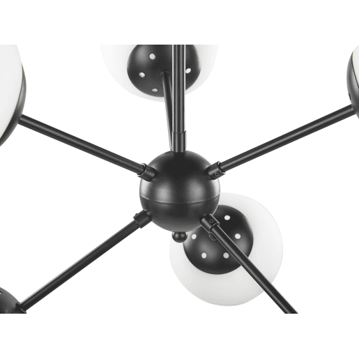 Iluminação de tecto ADAWRO Metal PretoBranco