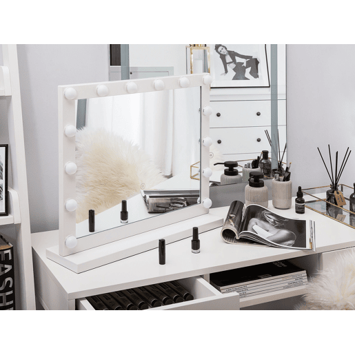 Espelho de toucador LED BEAUVOIR Branco