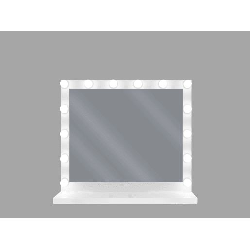 Espelho de toucador LED BEAUVOIR Branco