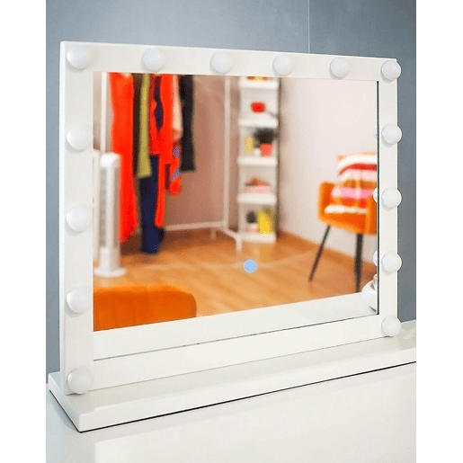 Espelho de toucador LED BEAUVOIR Branco