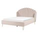 Beliani Cama Poliéster AMBILLOU 157x214 Beliani Cama Poliéster AMBILLOU 157x214 Beige