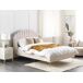 Beliani Cama Poliéster AMBILLOU 157x214 Beliani Cama Poliéster AMBILLOU 157x214 Beige