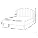Beliani Cama Poliéster AMBILLOU 157x214 Beliani Cama Poliéster AMBILLOU 157x214 Beige