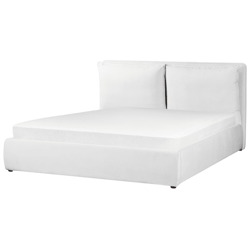Beliani Cama baú Veludo BAJONNA Beliani Cama baú Veludo BAJONNA
