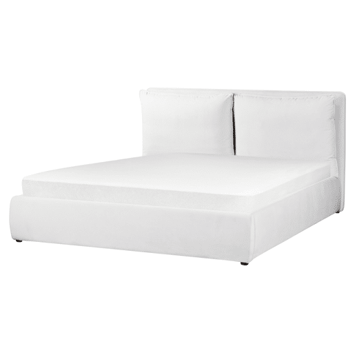 Beliani Cama baú Veludo BAJONNA Beliani Cama baú Veludo BAJONNA