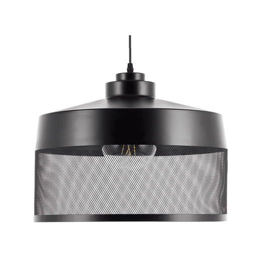 Candeeiro suspenso CARDENER Metal Preto