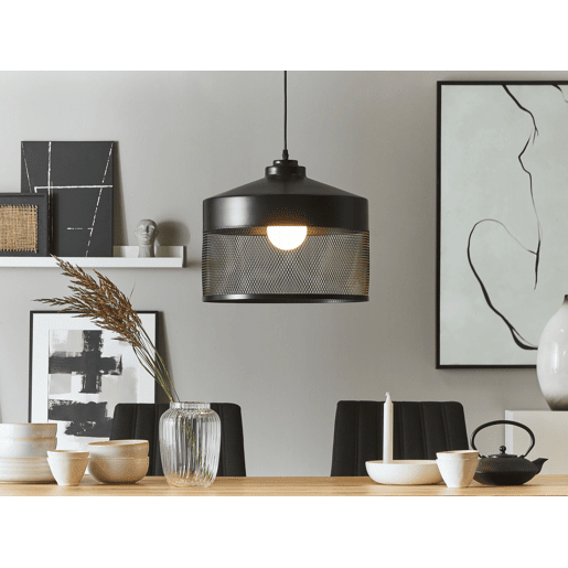 Candeeiro suspenso CARDENER Metal Preto