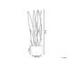 Beliani Planta artificial SNAKE PLANT Beliani Planta artificial SNAKE PLANT Verde