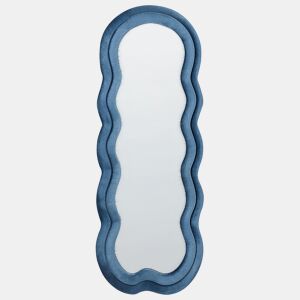 Espelho LACS 57 cm 160 cm Veludo Azul