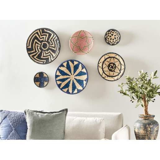 Beliani Decoração de parede HOABINH