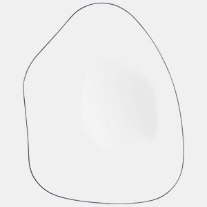 Espelho PUTEAUX 70 cm 92 cm Metal Preto