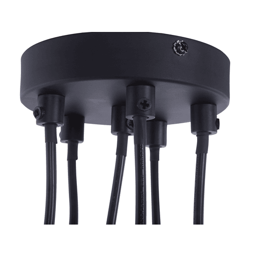 Candeeiro suspenso CESTOS Metal Preto